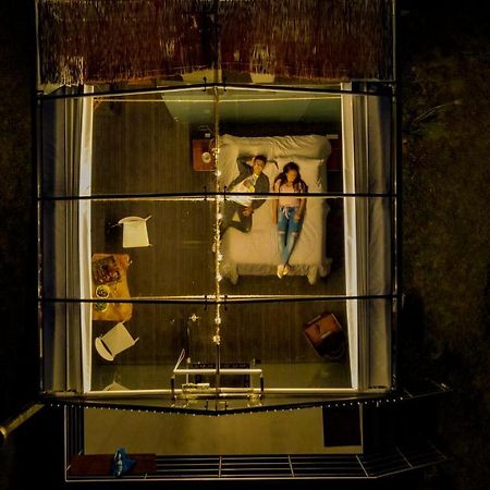 Hotel Glamping Cristal Guatavita Esterno foto