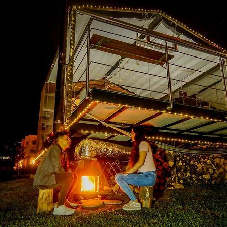 Hotel Glamping Cristal Guatavita Esterno foto