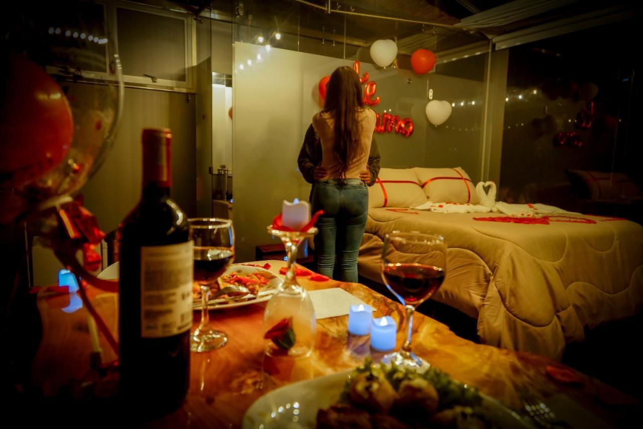 Hotel Glamping Cristal Guatavita Esterno foto