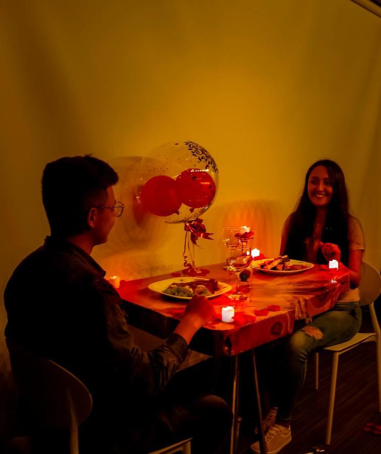 Hotel Glamping Cristal Guatavita Esterno foto