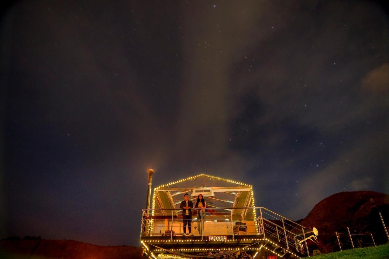 Hotel Glamping Cristal Guatavita Esterno foto